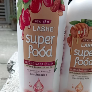 Sữa tắm Lashe SuperFood 610g/900G
