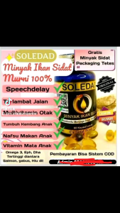 Minyak ikan sidat Murni isi 50 softgel(stroke - Asam Urat - syaraf kejepit dll)