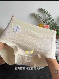 Hi.sweetie 🎀 [Ready Stock] Solid Color Basic Simple Design Baby Cotton Seamless Panties Super Comfy 75KG Woman Panties
