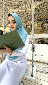 KHIMAR AMLINA STANDAR BY NITA COLLECTION CERUTY BABYDOLL PREMIUM/HIJAB TERBARU/KERUDUNG MEWAH/MODIS DAN ELEGAN