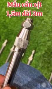 Cần Phun Tưới Dài Cần Rút inox 1.5m Kéo Dài 3m Cần Phun Xịt Thuốc Chuyên Dụng Cho Bình Bơm Máy Phun Xịt Thuốc
