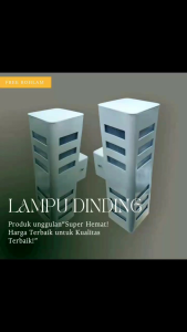 LAMPU DINDING MOTIF MINIMALIS