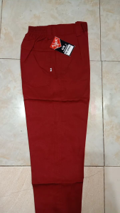 Celana Sekolah SD Merah Panjang drill