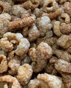 แคบหมูติดมัน สูตรโบราณ 1 กิโลกรัม ทอดใหม่ กรอบ อร่อย รสชาติกลมกล่อม