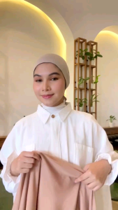 (SG Seller) Lozy Hijab - Haraa Voal Plain (Square Voal Premium Plain Lasercut)