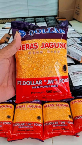 1kg 2 pcs beras jagung DOLLAR super premium