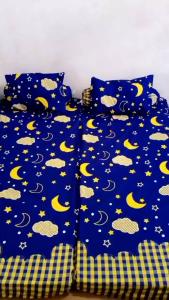 Sprei 70x200 80x200 90x200 Seprai Single No 4 Set Tebal 20cm Sarban 1 Sargul Satu Bahan Microtex