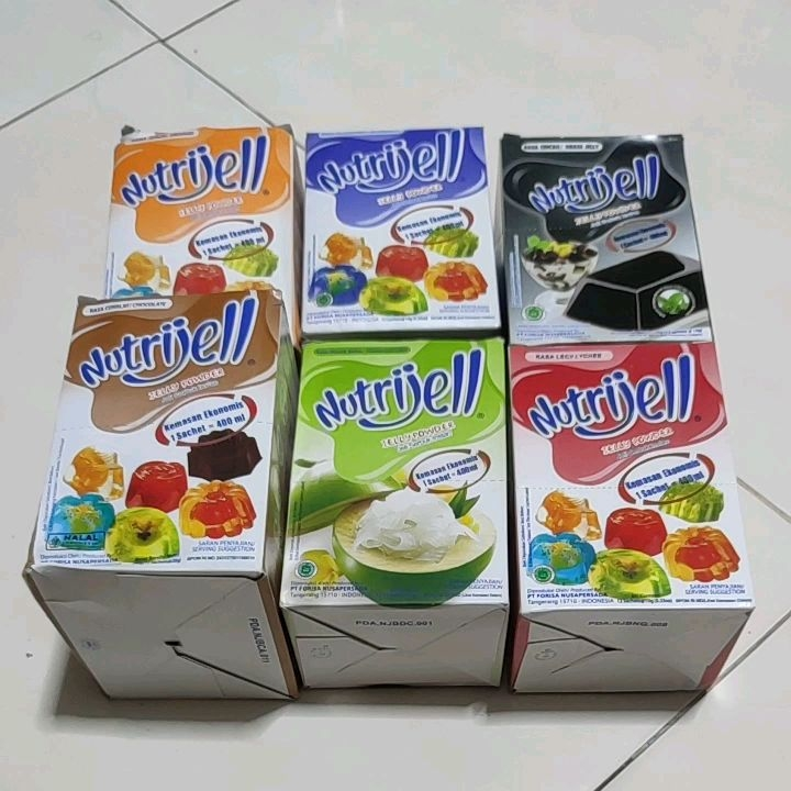 Isi Gr Nutrijell Powder Jelly Agar Jelly Lazada Indonesia