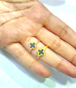 Cincin Titanium elegan cantik Korea style