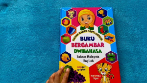 BUKU BERGAMBAR DWIBAHASA KANAK-KANAK 1-7 TAHUN (64mukasurat) #kamusbergambar #picturebook #earlypicturebook