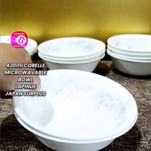 420ml 6.3" CORELLE USA LAPINUE MICROWAVABLE BOWL 1PC • Japan Surplus