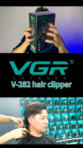 [Produk Original & Ready] VGR Mesin Gunting Rambut Cordless Hair Clipper Elegant Black 理发器 [Elegant Black] [Digital Display]