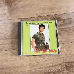 Đĩa CD 24 giờ phép (Chế Linh - Giao Linh - Thiên Trang - Bá Tước)