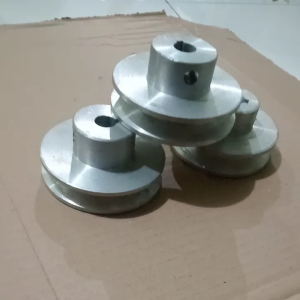 pulley Aluminium 3 in A1 3 inchi as 9mm 10mm 12mm 14mm 15mm 16mm 17mm 18mm 19mm 20mm 22mm 24mm 25mm