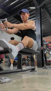 AGMAN Sleeveless Shirt Kaos Gym Fitness Tanpa Lengan Pria Cepat Kering Sport Keren Terbaru