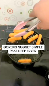 panci serbaguna/frying pot uk 20cm tkis/panci goreng