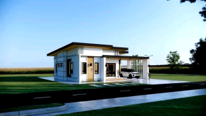 แบบบ้านโมเดิร์น 1 ชั้น