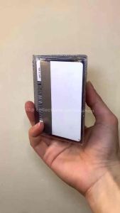 Clear PVC Card Holder Organizer | 4 6 & 8 Slots | Transparent ID & Credit Card Case | Slim Wallet Protector