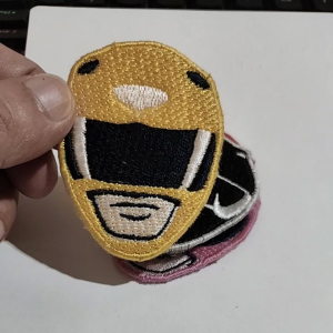 Power Ranger iron on patch