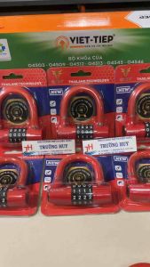 Khoá số tự chọn 4 số KSAITE rộng 7P - chống cắt kháng mưa - dễ sử dụng - Đổi trả 14 ngày