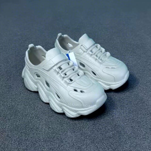 SEKARFOOTWEAR Sepatu Flat Anak Laki-Laki EVA Ringan Model Minimalis Warna Hitam fashion 2025