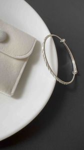 L&X Jewelry | Original S990 Silver Bangle for Adult