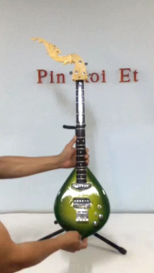 พิณไฟฟ้า คุณภาพสูง สามสาย สิบห้าเฟรต สามคอนแทค รุ่นมาตรฐานออกงาน