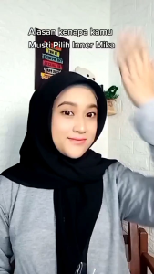Pet Hijab / Mika Hijab bahan Plastik