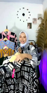 KEMEJA  OVERSIZE RAYON MOTIF PREMIUM//KEMEJA JUMBO LINGKAR DADA 125cm