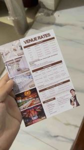 50 Pcs A6 Size Flyers Printing | High Quality Prints | 160gsm thickness