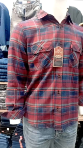 KEMEJA PRIA LENGAN PANJANG REGULER FIT CARVIL JEANS