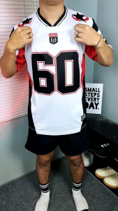 Jersey Hockey olahraga Number series - Jersey Retro vintage sporty casual pria wanita bahan Milano premium full printing Sublimasi bikin adem dan nyaman dipakai aktivitas