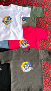 KAOS ANAK sonick usia 6 bulan sampai 10 tahun katon kombet 30s