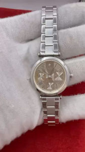 INED Quartz นาฬิกาผู้หญิง ตัวเรือนสแตนเลส มือสองของแท้