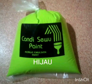 CAT TEMBOK KILOAN 1 KG WARNA HIJAU 502 KWALITAS SUPER