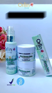 TERMURAH‼️PAKET ACNE GLOWING ORLIN BEAUTY PAKET JERAWAT (membantu meredakan jerawat bruntus meradan dan mencerahkan)