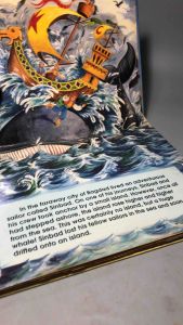 SINBAD pop-up storybook