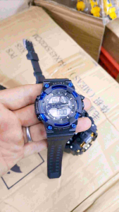 Jam Tangan Pria Digital Terlaris Strap Karet Tahan Air & Model Terbaru Jam Tangan Digital Anak