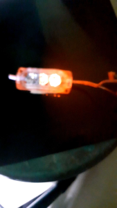 lampu led kedip tanpa modul 3 mata dc 12 - 24 volt motor mobil truk dan bus