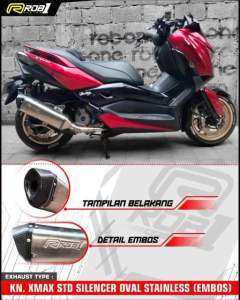 Knalpot Rob1 Yamaha Xmax 250 Standart Racing