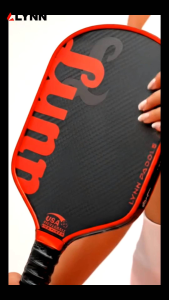 (Ready Stock)RAW CARBON | LYNN® DOMINATOR 16 Raw Carbon Pickleball Paddle
