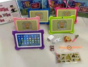 C12 SmartKids 🐻 5G Dual Sim Android Tablet 8GB RAM 256GB Expandable Memory IPS HD Screen 7 inches with Freebies