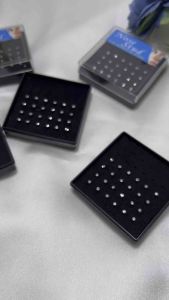 Anting tindik hidung stud nose satu bok isi 24pcs