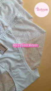 Combo 5 Quần Lót Màu Trắng Thể Thao Không Lằn Mông Cao Cấp Mới  Quần Nữ Thun Lạnh Phối Ren Tản Nhiệt Mát Mềm Mịn - Nội Y Đồ Lót : Beteen