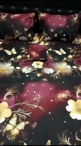 sarung bantal dan sarung guling jahit obras motifembos