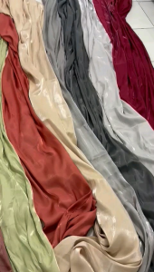 Kain Shimmer | Kain Shimmer Silk Premium | Bahan Shimmer | Baju Shimmer | Pasmina Shimmer | Kain Viral | Kain Meteran Murah | Kain Mewah | Atasan Shimmer | Shimmer Premium | Bahan Gamis | Bahan Dress | Kain Jakarta | Baju Seragam|| Sage | L Vanila Hijab