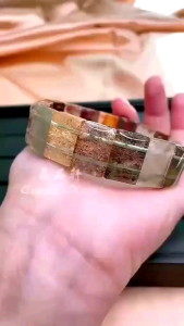 [MY🇲🇾 Ready Stock]18MM彩幽灵手排Full Power Phantom Crystal Bracelet｜ 提升事业运 ✦ 贵人运 ✦ 职场顺利升迁快｜