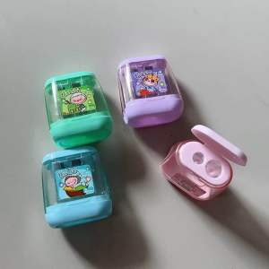 Serutan Pensil Labubu 2 lubang/ Pengraut Pensil Labubu