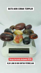 🔥HOT ITEM🔥BATU PERMATA AKIQ PANCAWARNA A1-A10