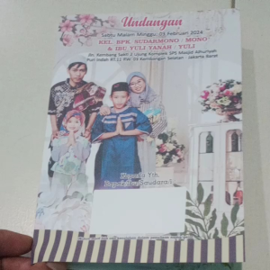 (500 pcs) Undangan Pernikahan Kawinan Perkawinan Undangan Murah